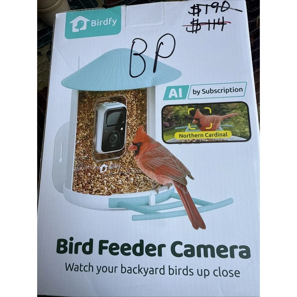 Birdfy Smart Bird Feeder with Camera Bird Watching Camera Auto Capture